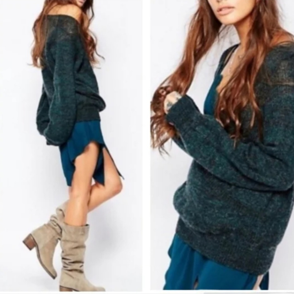 UO FREE PEOPLE NWOT KARINA sweater - Picture 1 of 7